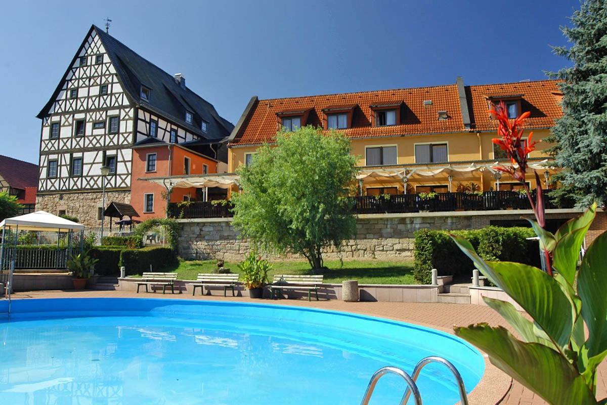 Thueringer Landhotel Edelhof Uhlstädt Exterior foto