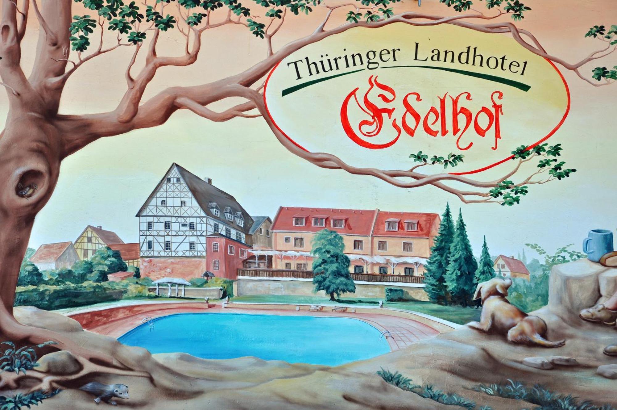 Thueringer Landhotel Edelhof Uhlstädt Exterior foto