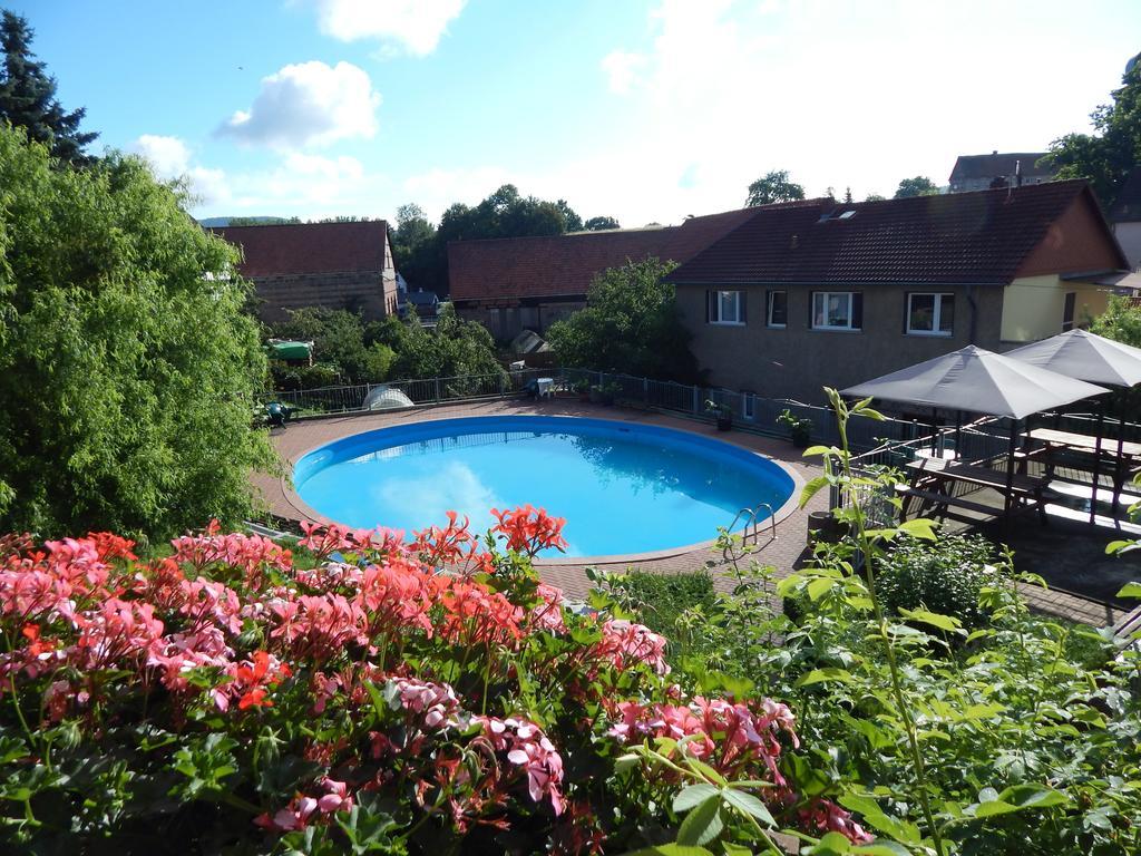 Thueringer Landhotel Edelhof Uhlstädt Exterior foto
